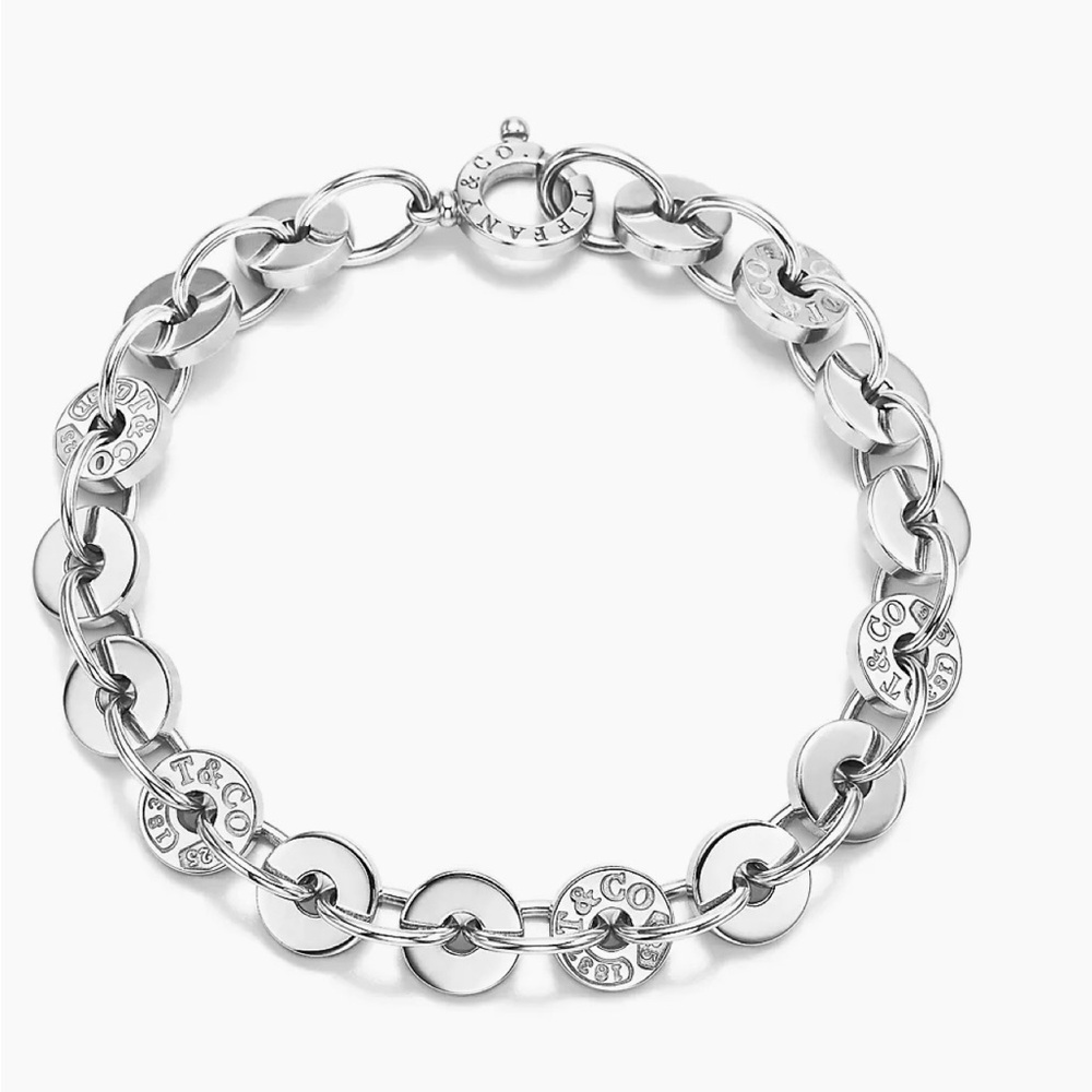 Tiffany & Co. 1837 Sterling Silver Circle Bracelet